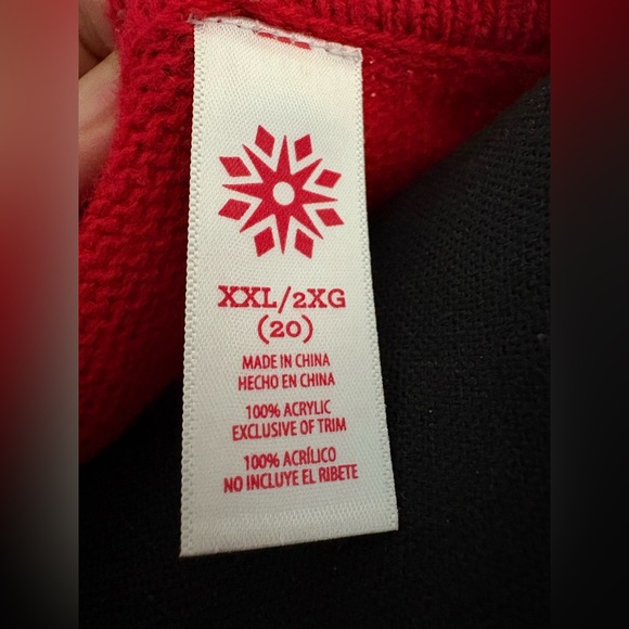 🎄CHRISTMAS SWEATER🎄Santa Claus Ugly/Cute “HoHoHo” Sweater Size XXL/2XG (20) - Picture 6 of 11